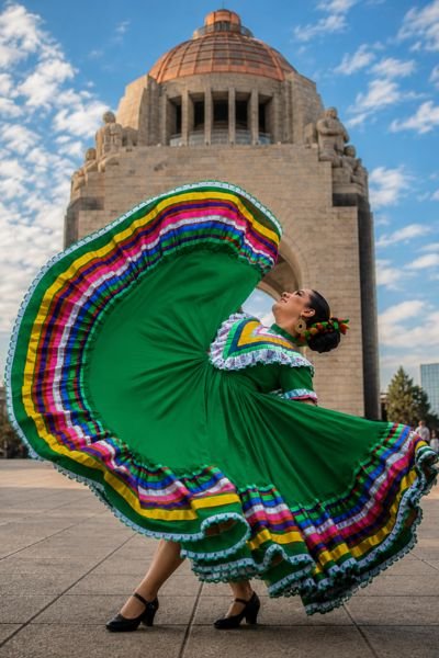 Trajes tipicos de Guadalajara, Jalisco, para damas, compañias de danza, grupos y asociaciones, colores a escoger, personalizados.